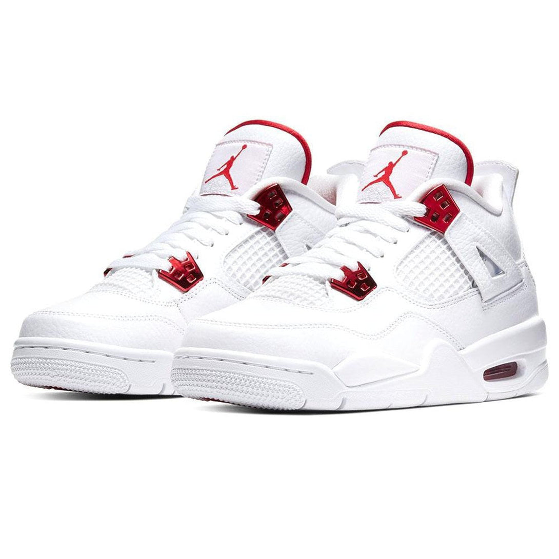 Air Jordan 4 Retro GS 'Red Metallic'- Streetwear Fashion - ellesey.com