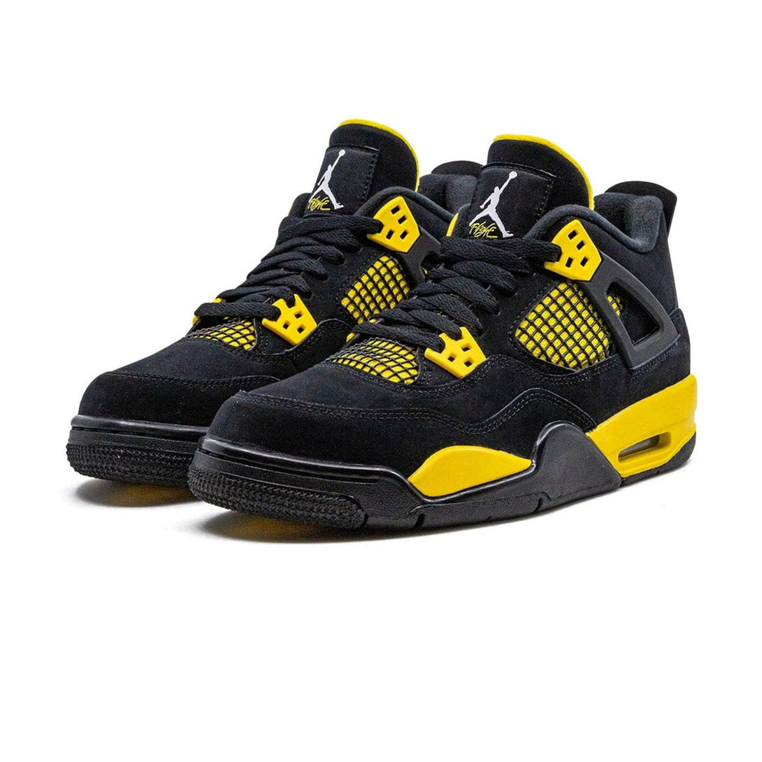 Air Jordan 4 Retro GS 'Thunder' 2023- Streetwear Fashion - ellesey.com