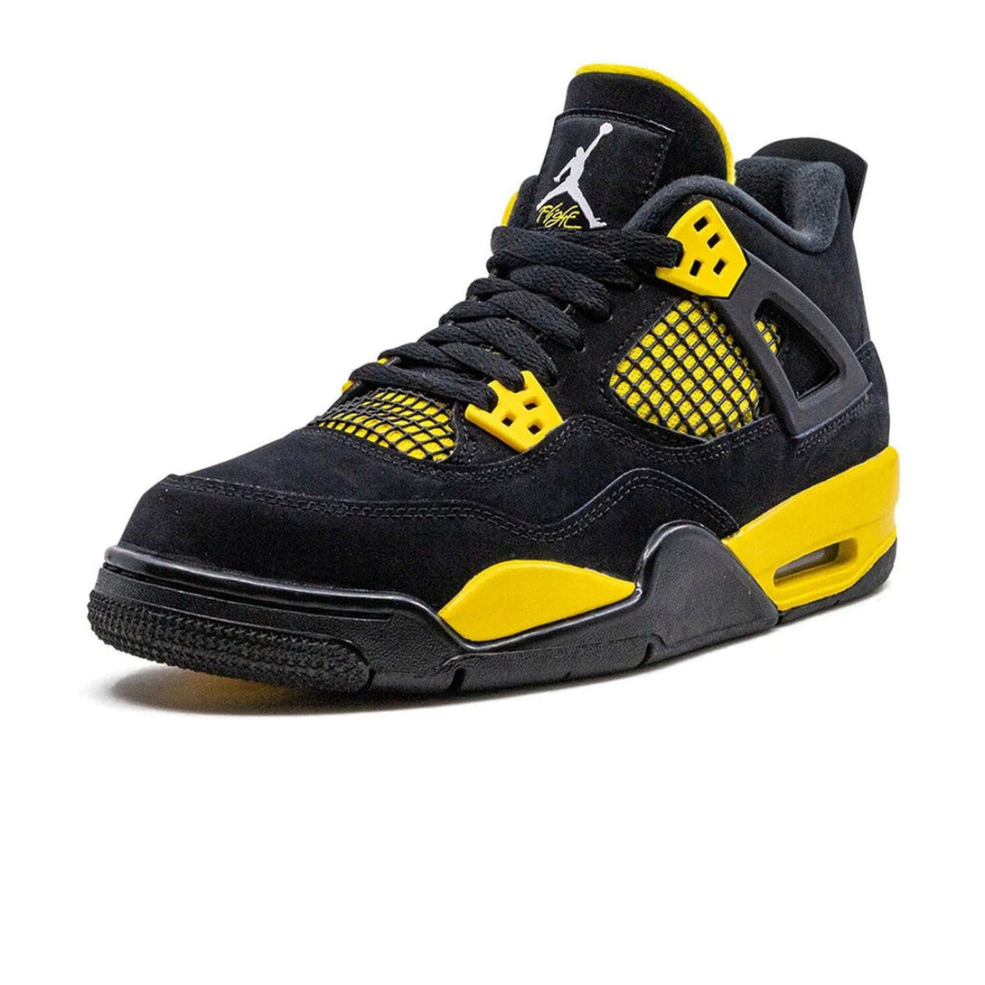 Air Jordan 4 Retro GS 'Thunder' 2023- Streetwear Fashion - ellesey.com