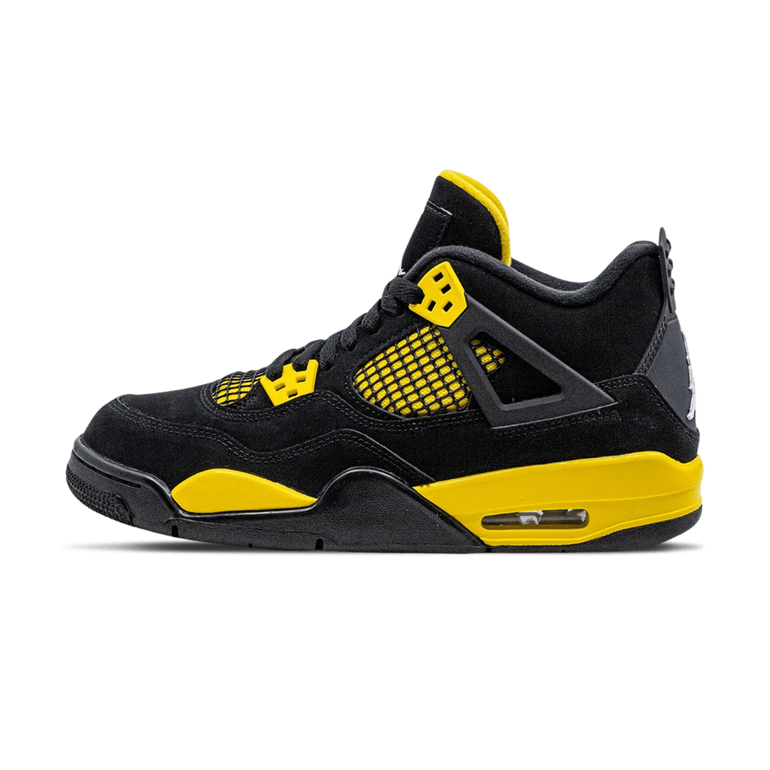 Air Jordan 4 Retro GS 'Thunder' 2023- Streetwear Fashion - ellesey.com