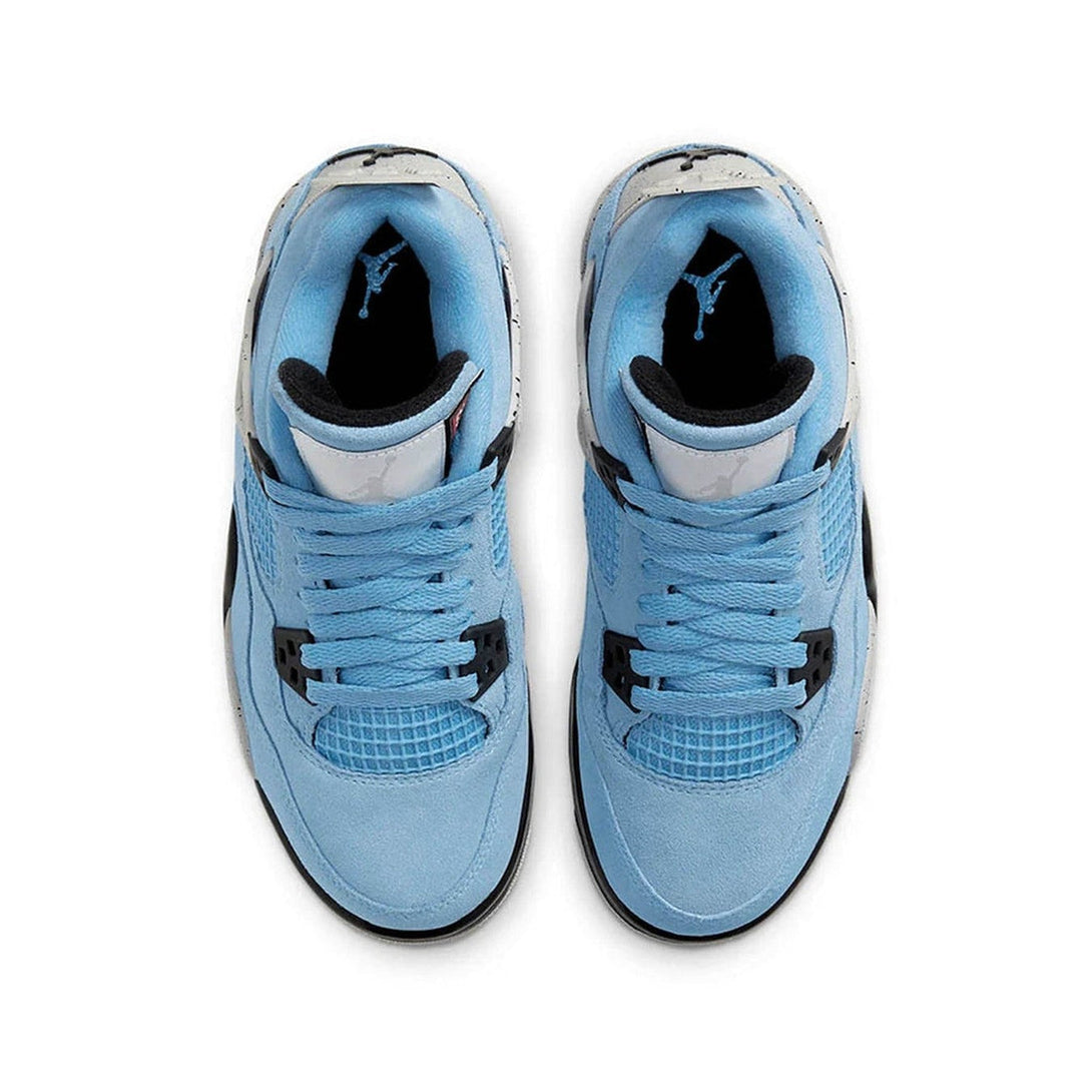 Air Jordan 4 Retro GS 'University Blue'- Streetwear Fashion - ellesey.com