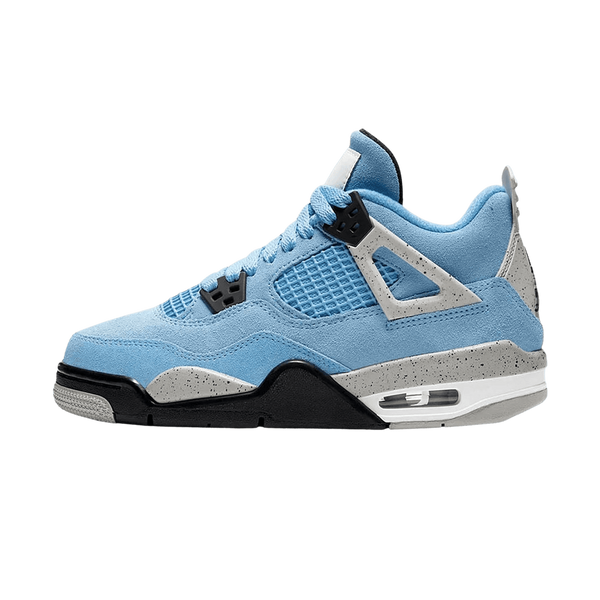 Air Jordan 4 Retro GS 'University Blue'- Streetwear Fashion - ellesey.com