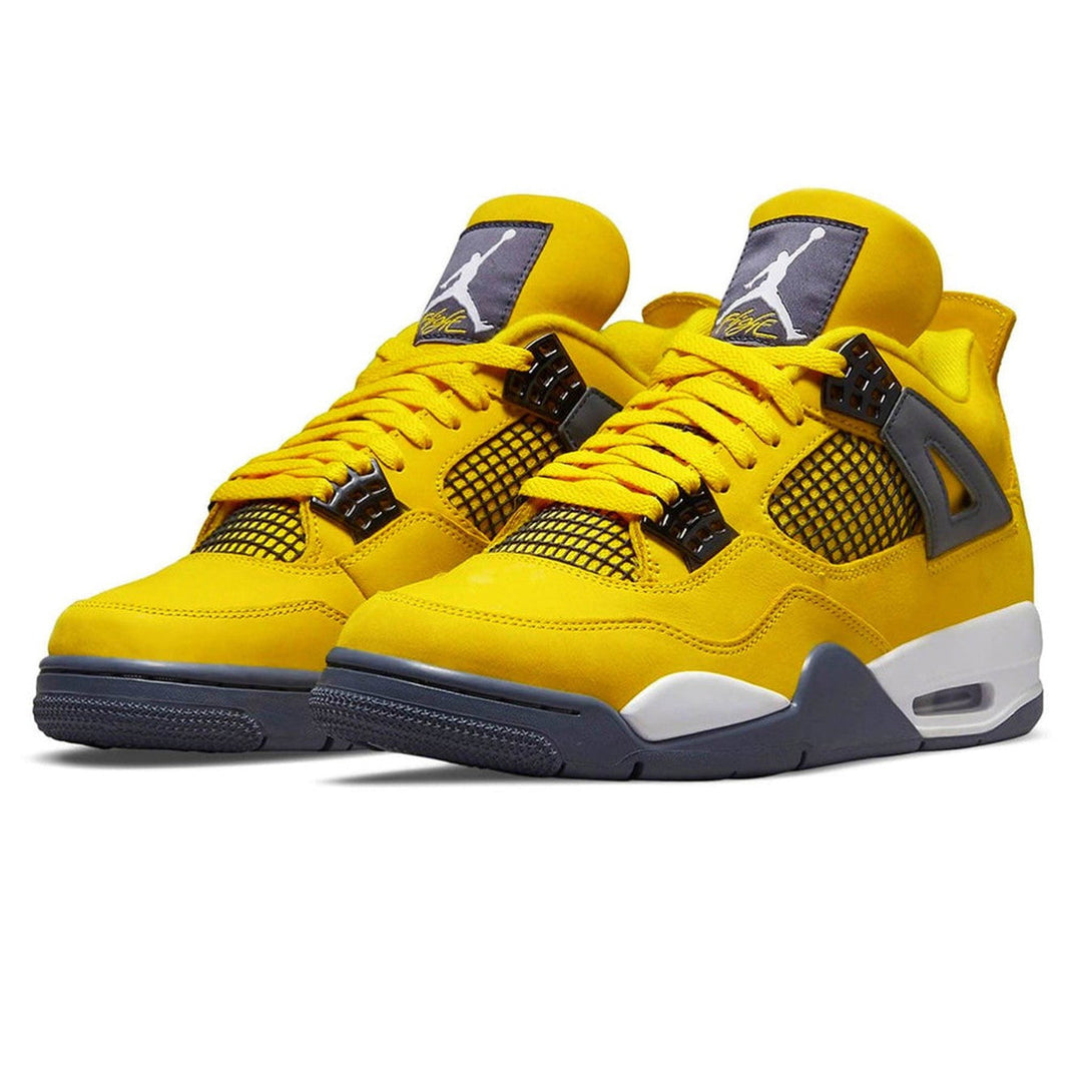 Air Jordan 4 Retro 'Lightning' 2021- Streetwear Fashion - ellesey.com