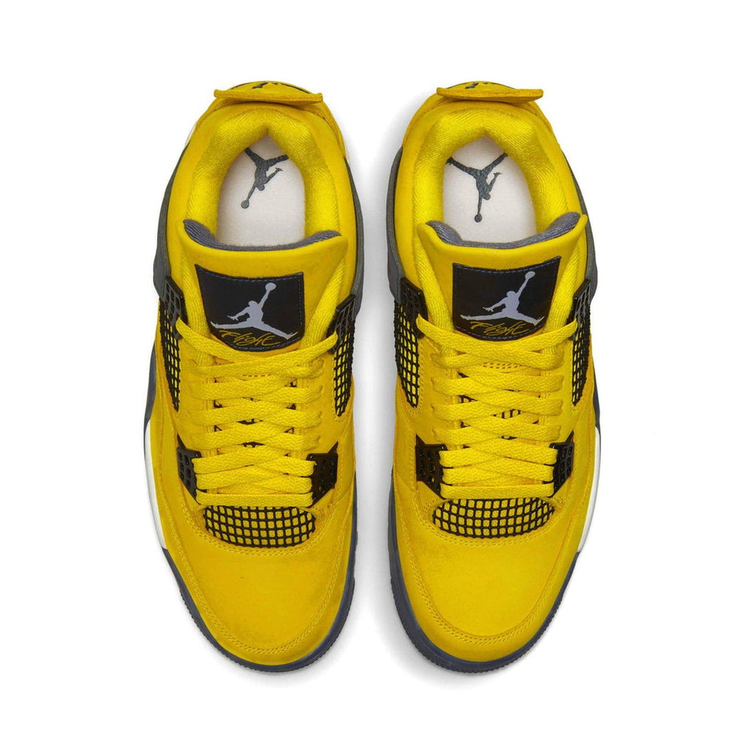 Air Jordan 4 Retro 'Lightning' 2021- Streetwear Fashion - ellesey.com