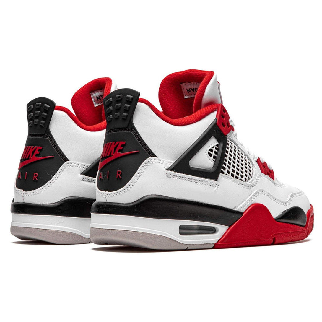 Air Jordan 4 Retro OG GS 'Fire Red' 2020- Streetwear Fashion - ellesey.com