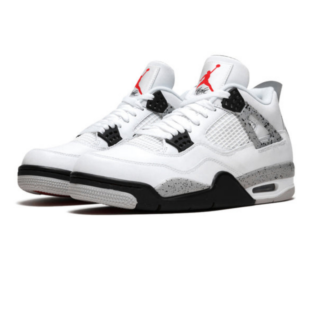 Air Jordan 4 Retro OG 'White Cement'- Streetwear Fashion - ellesey.com