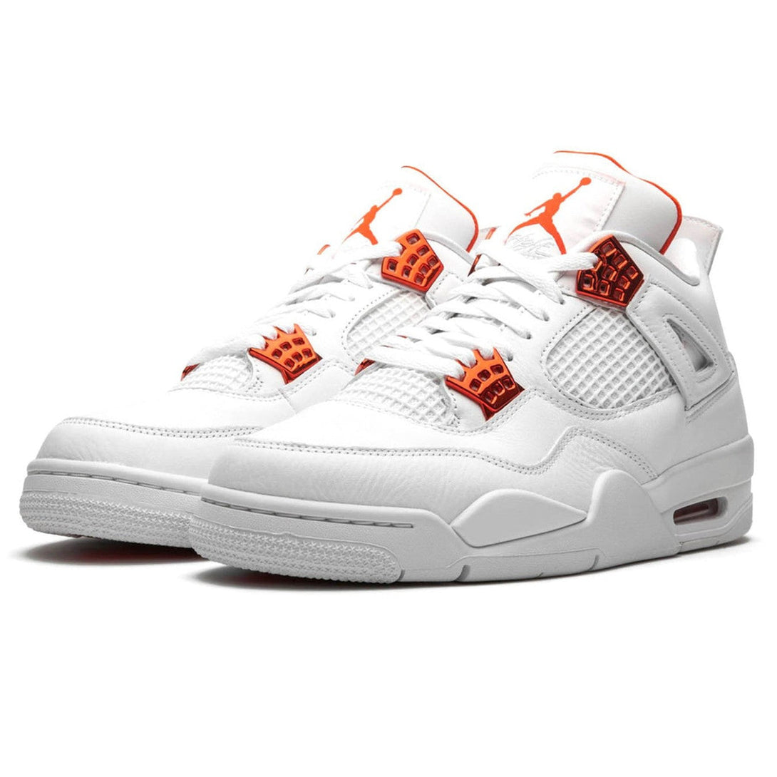 Air Jordan 4 Retro 'Orange Metallic'- Streetwear Fashion - ellesey.com