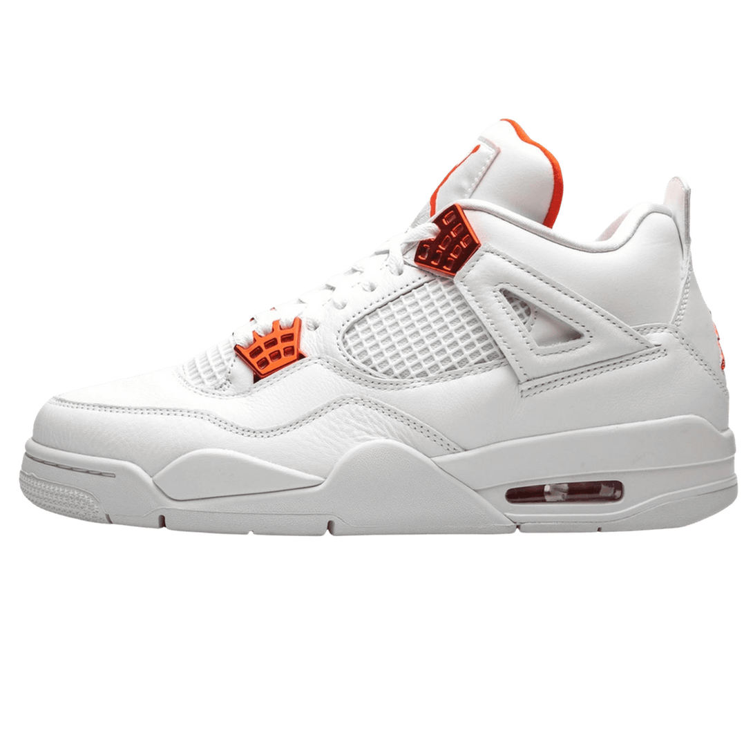 Air Jordan 4 Retro 'Orange Metallic'- Streetwear Fashion - ellesey.com