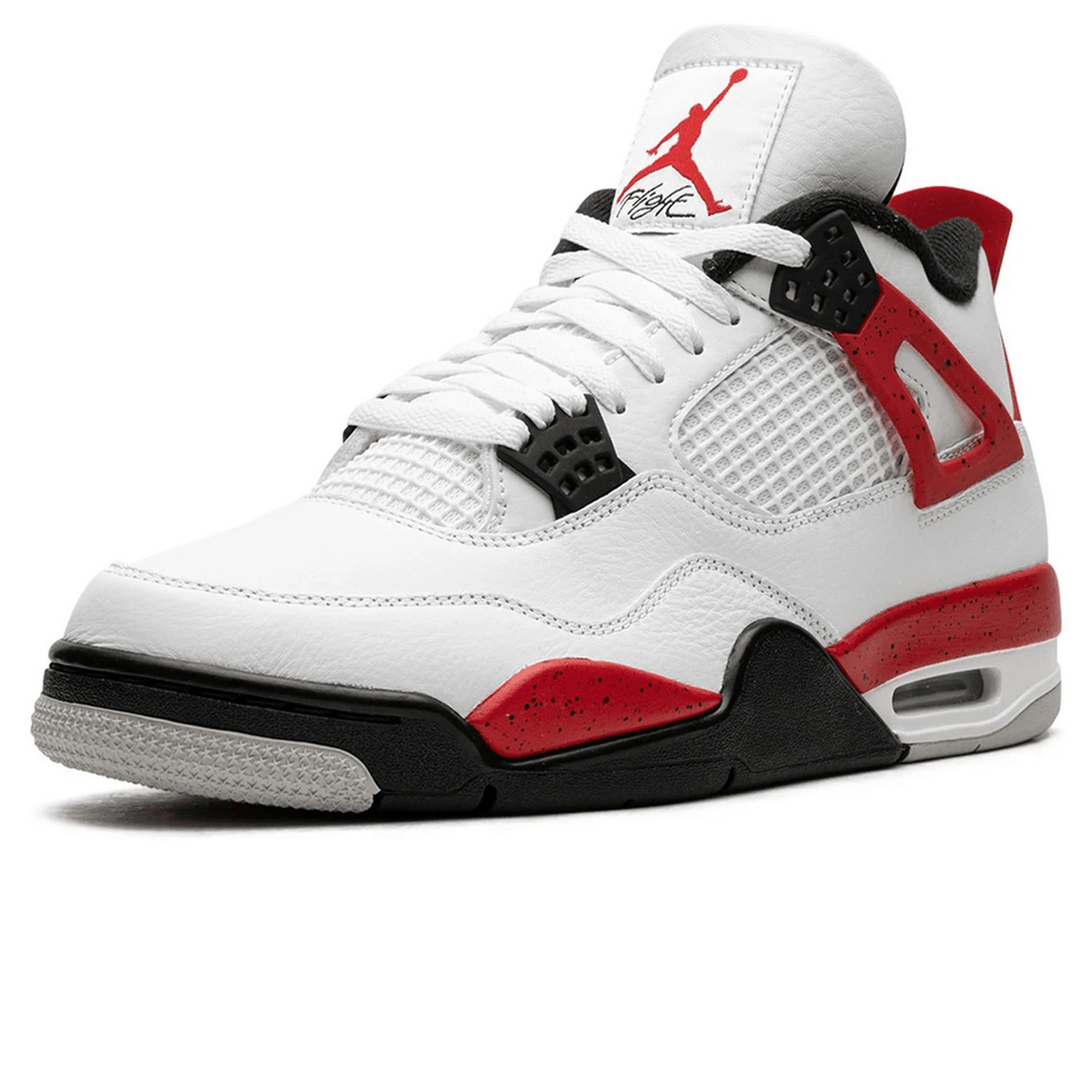 Air Jordan 4 Retro 'Red Cement'- Streetwear Fashion - ellesey.com