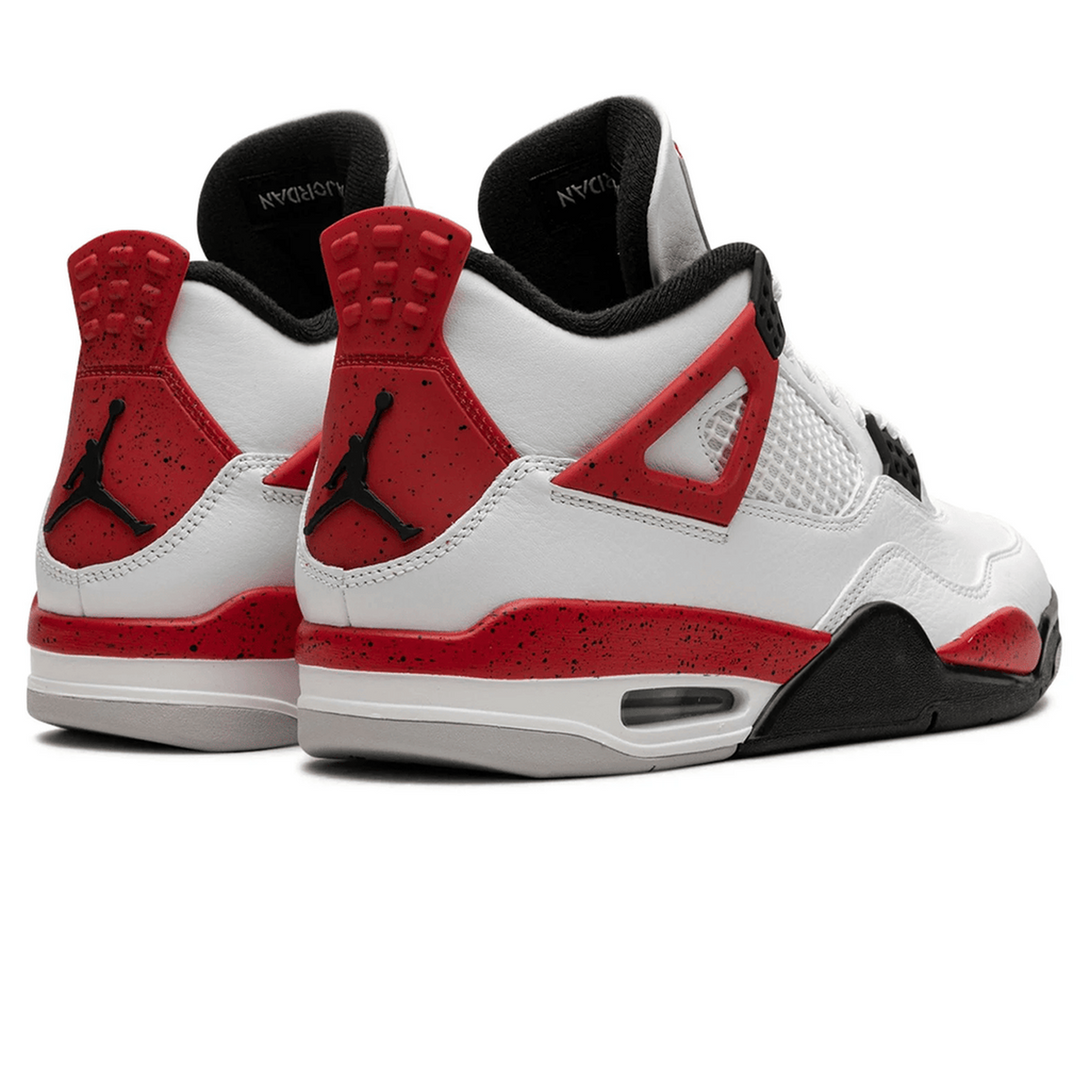 Air Jordan 4 Retro 'Red Cement'- Streetwear Fashion - ellesey.com