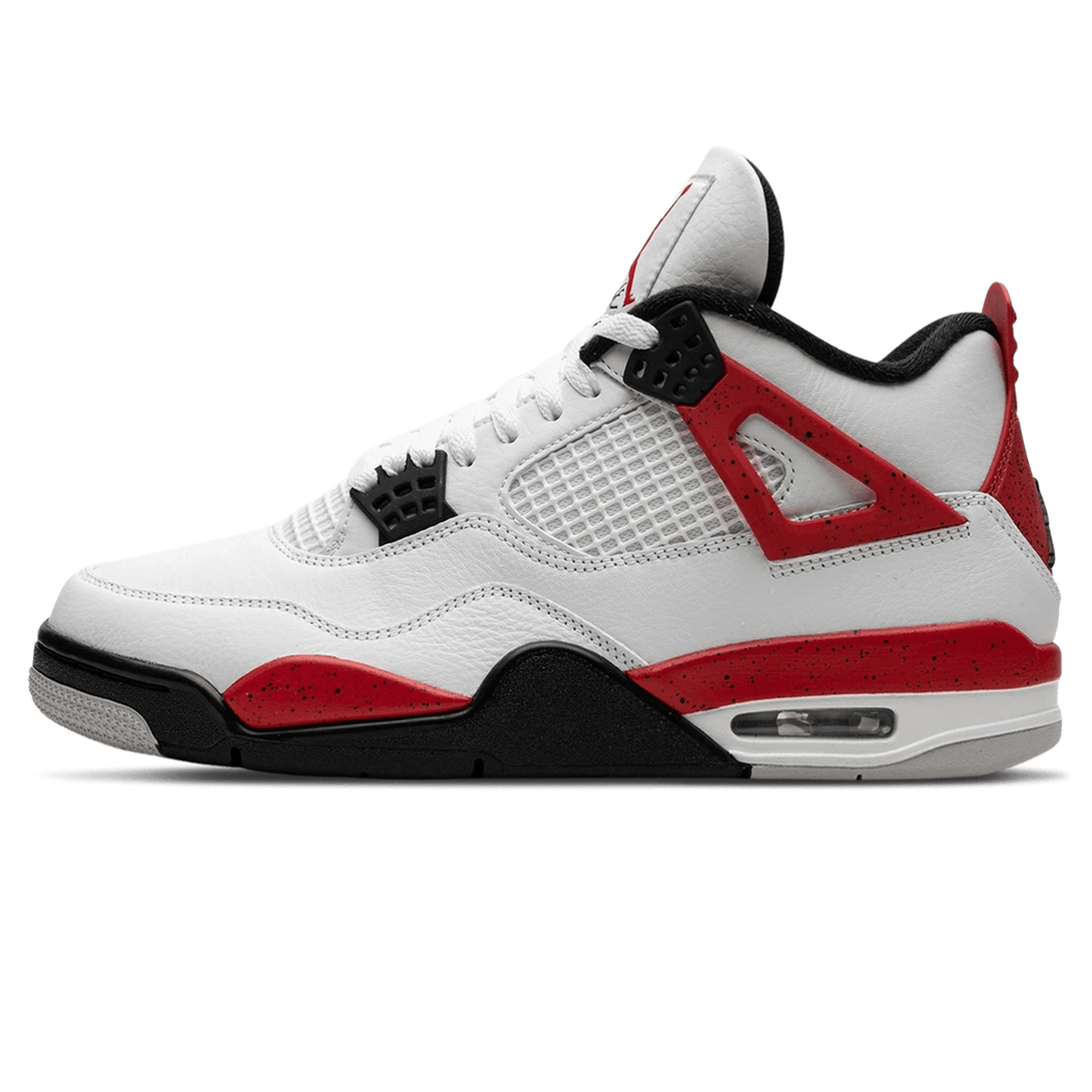 Air Jordan 4 Retro 'Red Cement'- Streetwear Fashion - ellesey.com