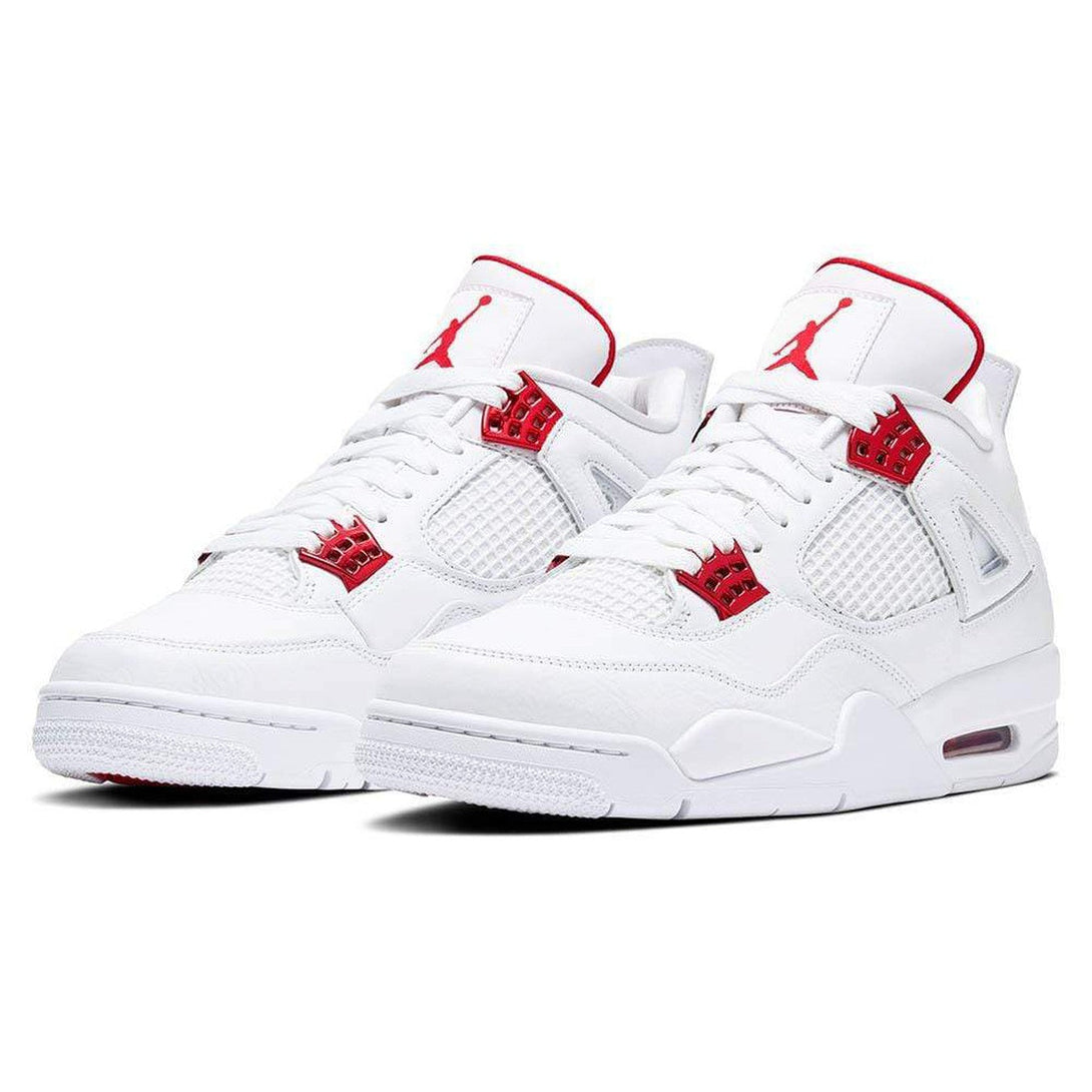 Air Jordan 4 Retro 'Red Metallic'- Streetwear Fashion - ellesey.com