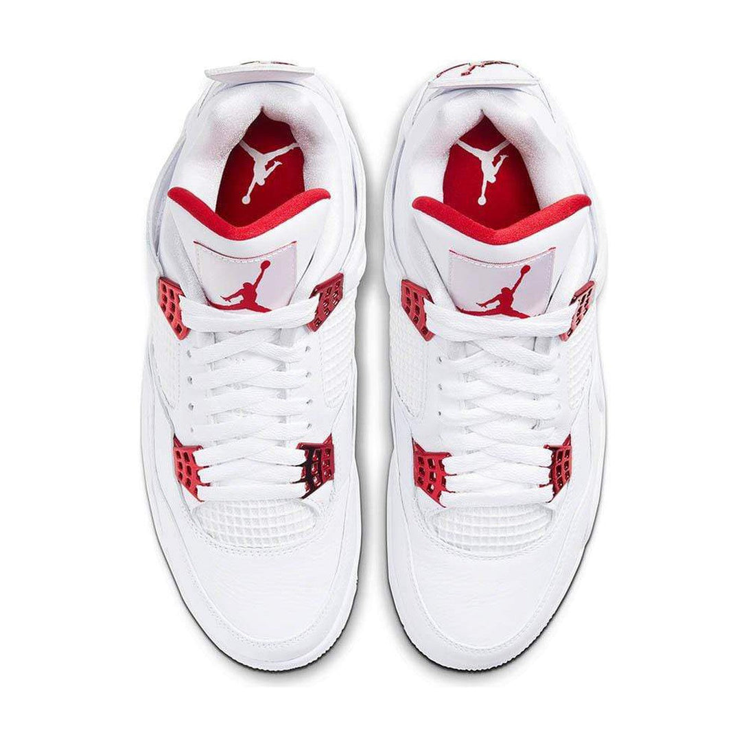 Air Jordan 4 Retro 'Red Metallic'- Streetwear Fashion - ellesey.com