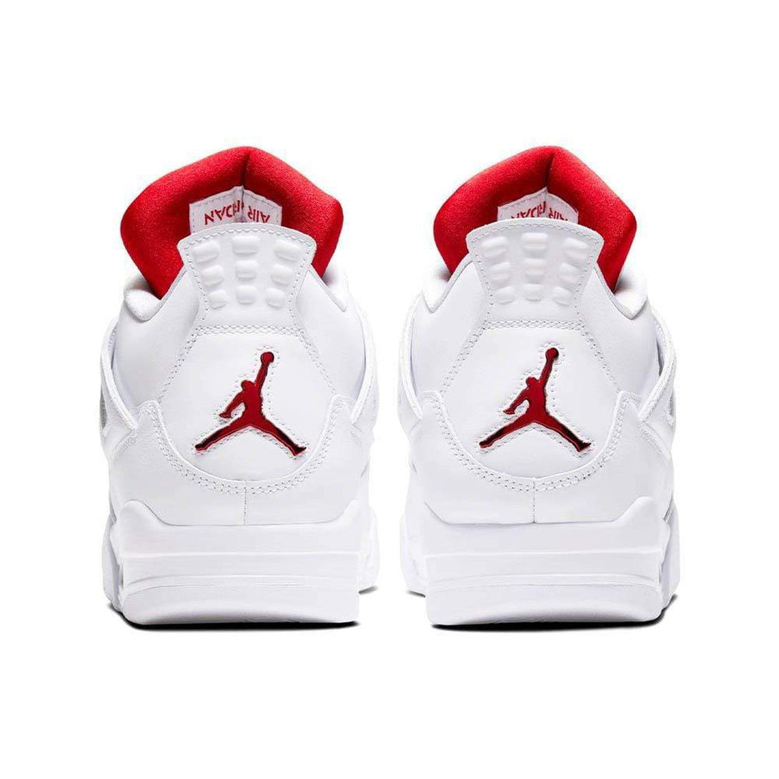 Air Jordan 4 Retro 'Red Metallic'- Streetwear Fashion - ellesey.com