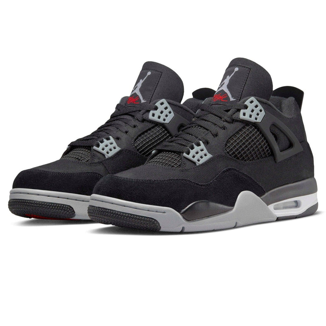 Air Jordan 4 Retro SE 'Black Canvas'- Streetwear Fashion - ellesey.com