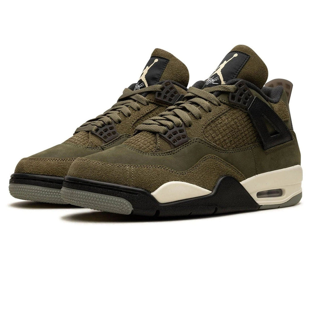 Air Jordan 4 Retro SE 'Craft - Olive'- Streetwear Fashion - ellesey.com