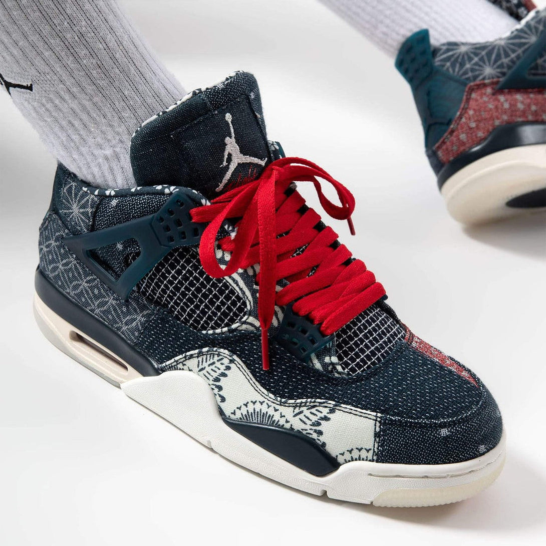 Air Jordan 4 Retro SE 'Sashiko'- Streetwear Fashion - ellesey.com