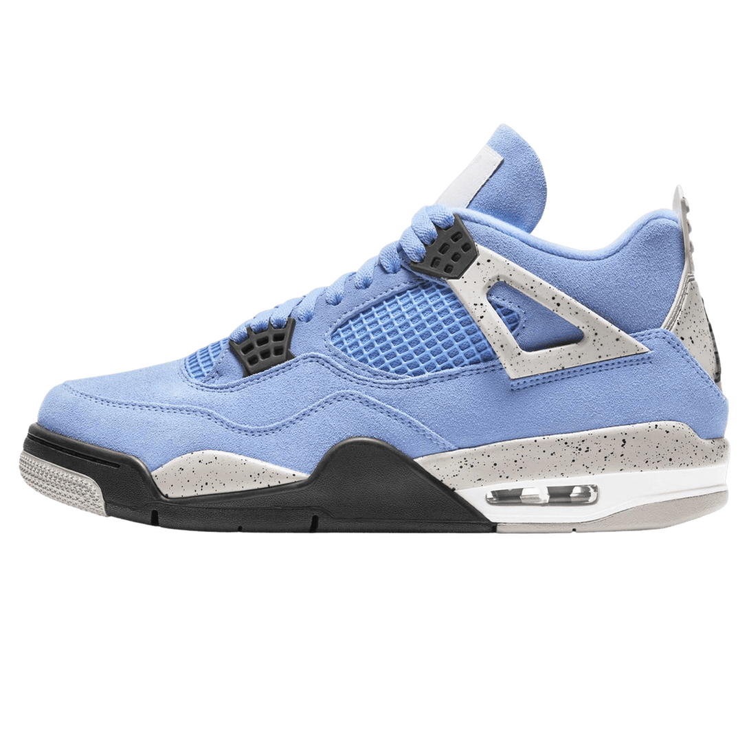 Air Jordan 4 Retro 'University Blue'- Streetwear Fashion - ellesey.com