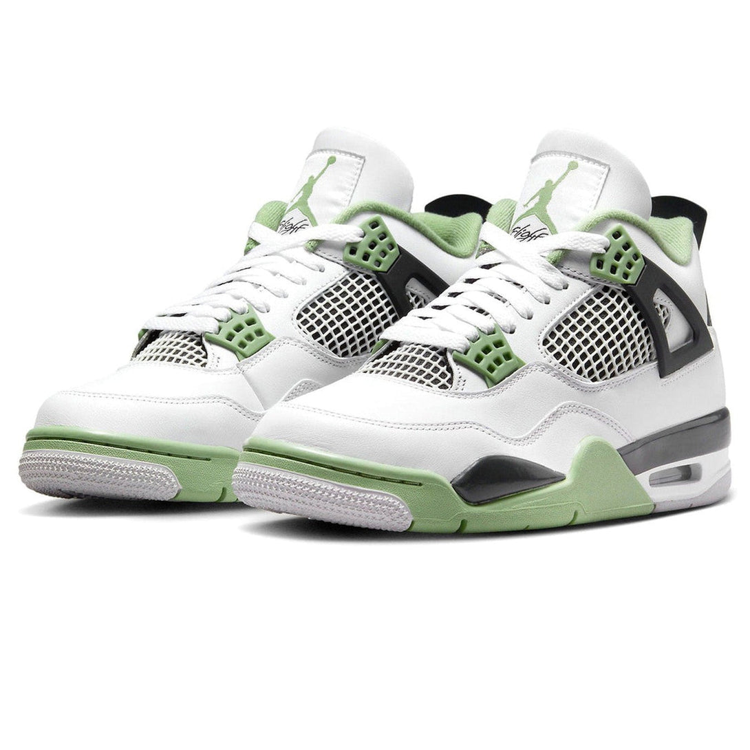 Air Jordan 4 Retro Wmns 'Seafoam'- Streetwear Fashion - ellesey.com