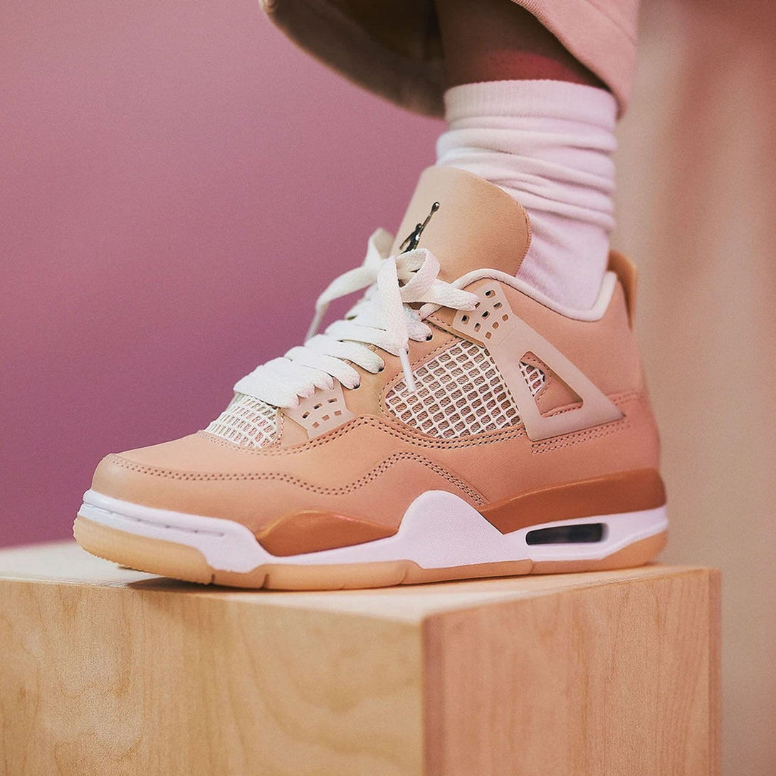 Air Jordan 4 Retro Wmns 'Shimmer'- Streetwear Fashion - ellesey.com