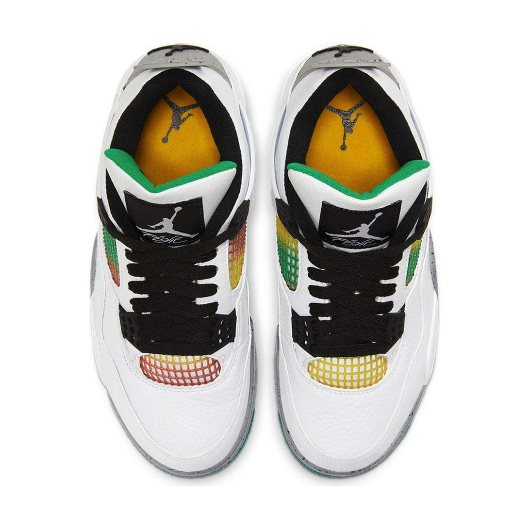 Air Jordan 4 Wmns Retro 'Rasta'- Streetwear Fashion - ellesey.com