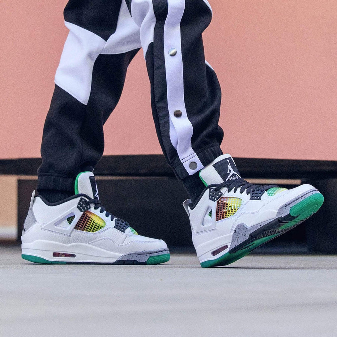 Air Jordan 4 Wmns Retro 'Rasta'- Streetwear Fashion - ellesey.com