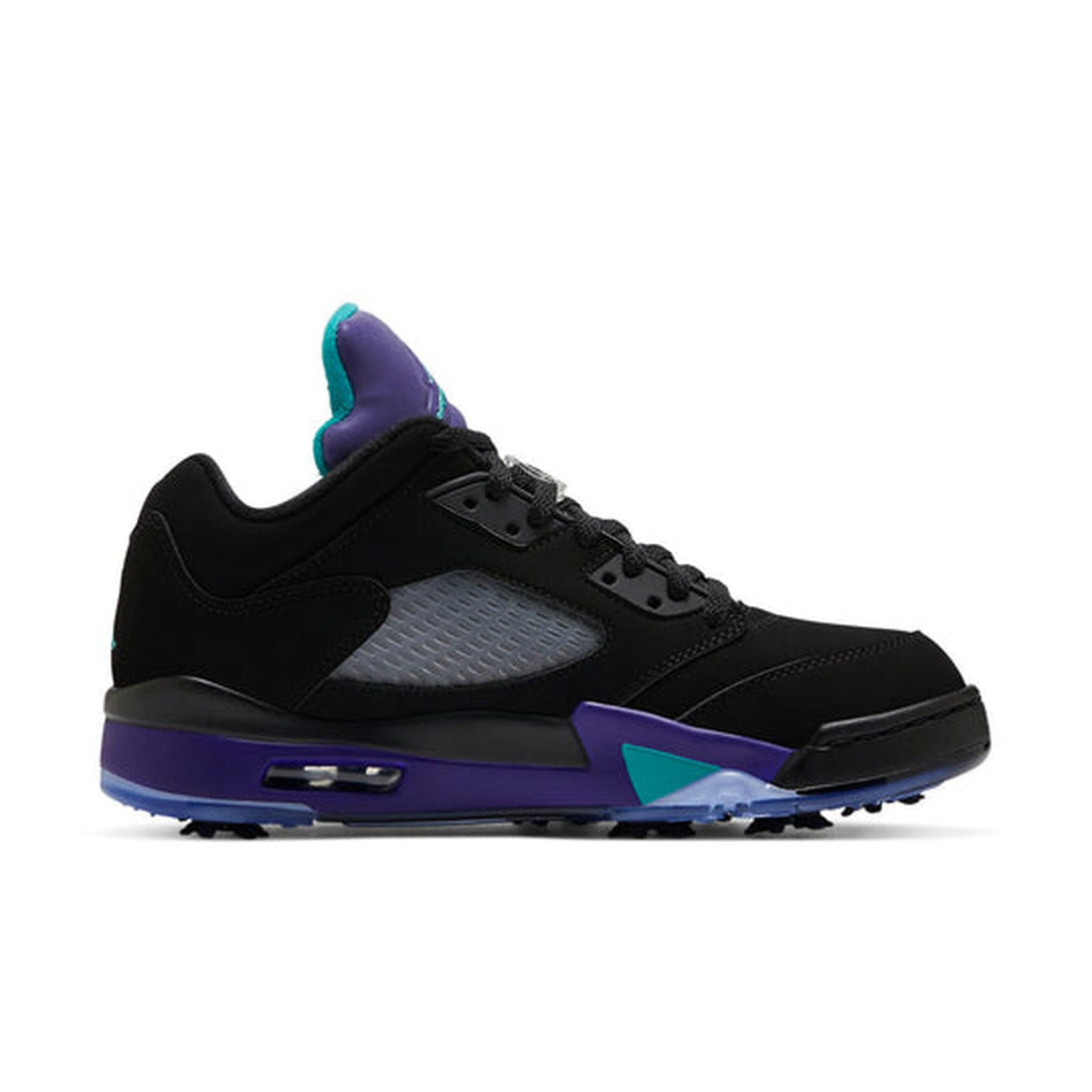 Air Jordan 5 Low Golf 'Black Grape'- Streetwear Fashion - ellesey.com