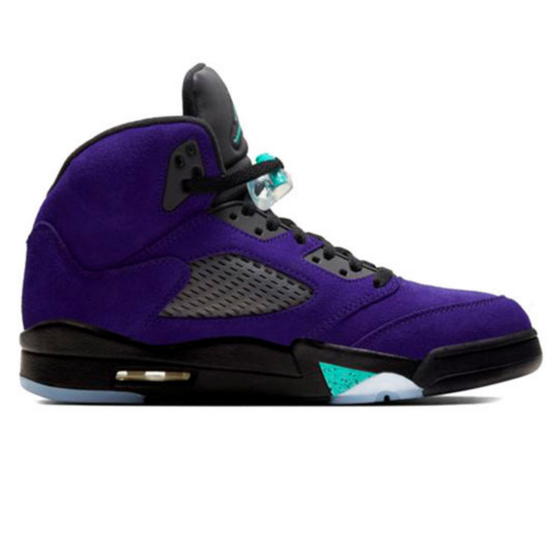 Air Jordan 5 Retro 'Alternate Grape'- Streetwear Fashion - ellesey.com