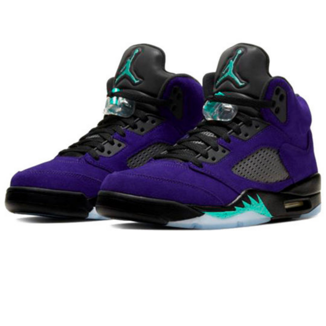 Air Jordan 5 Retro 'Alternate Grape'- Streetwear Fashion - ellesey.com