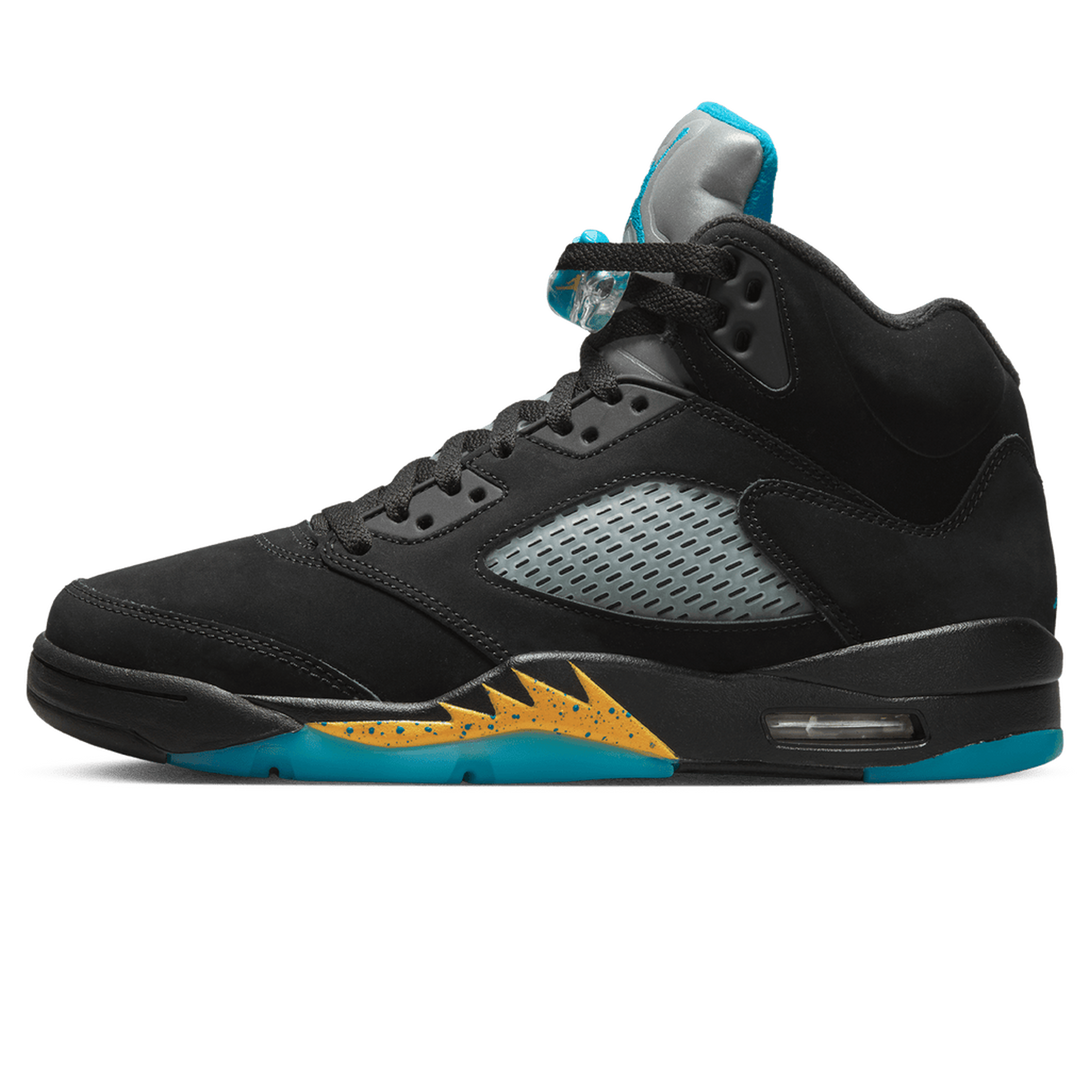 Air Jordan 5 Retro 'Aqua'- Streetwear Fashion - ellesey.com