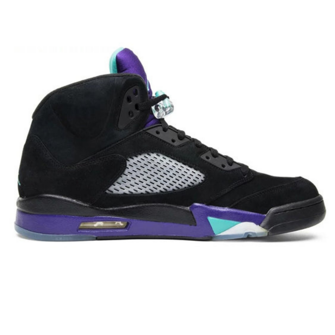 Air Jordan 5 Retro 'Black Grape'- Streetwear Fashion - ellesey.com