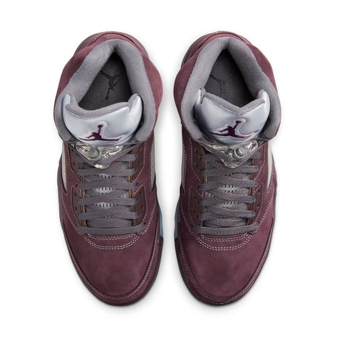 Air Jordan 5 Retro 'Burgundy'- Streetwear Fashion - ellesey.com