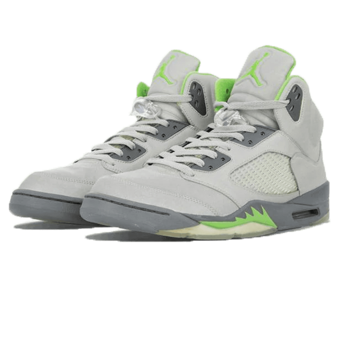 Air Jordan 5 Retro 'Green Bean'- Streetwear Fashion - ellesey.com