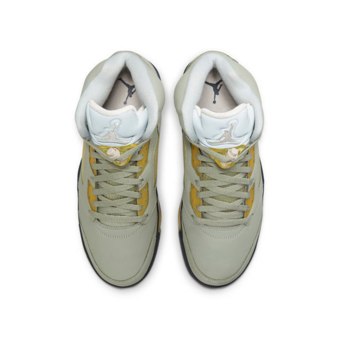 Air Jordan 5 Retro 'Jade Horizon'- Streetwear Fashion - ellesey.com
