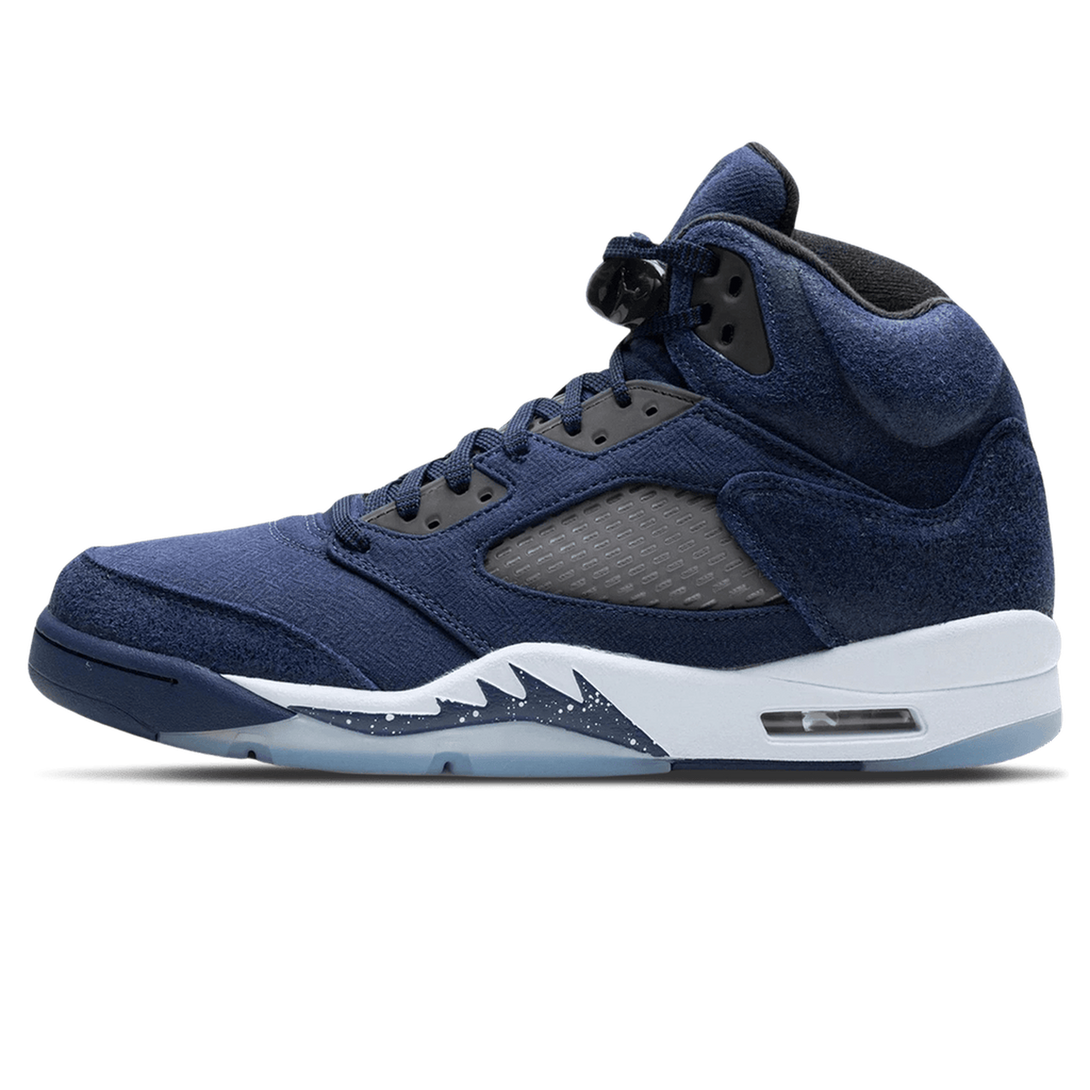 Air Jordan 5 Retro 'Midnight Navy'- Streetwear Fashion - ellesey.com