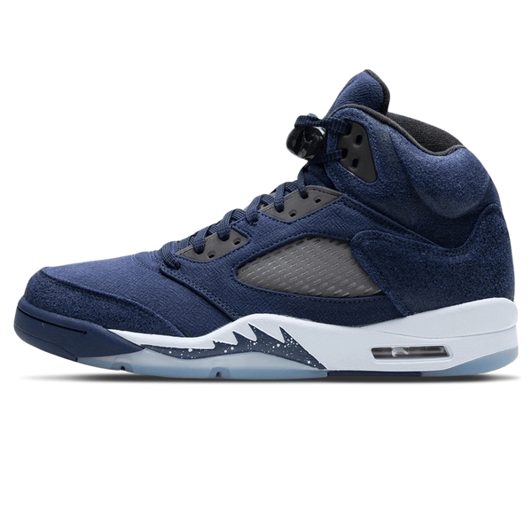 Air Jordan 5 Retro 'Midnight Navy'- Streetwear Fashion - ellesey.com