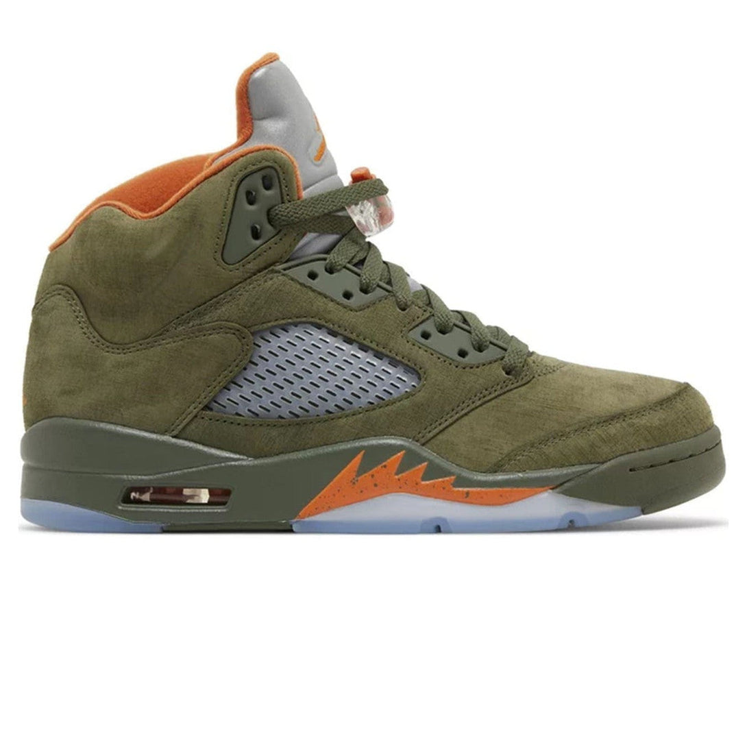 Air Jordan 5 Retro 'Olive'- Streetwear Fashion - ellesey.com