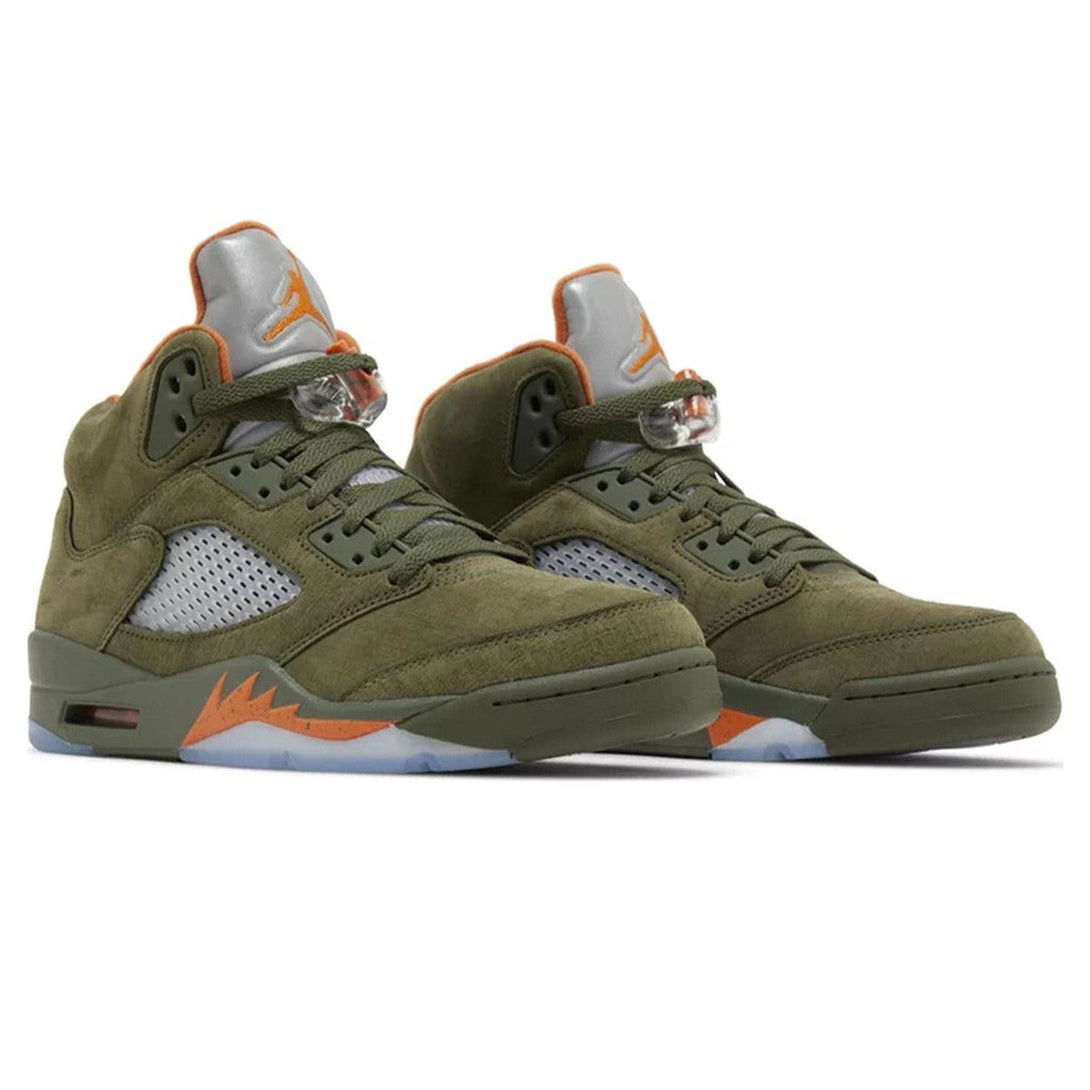 Air Jordan 5 Retro 'Olive'- Streetwear Fashion - ellesey.com