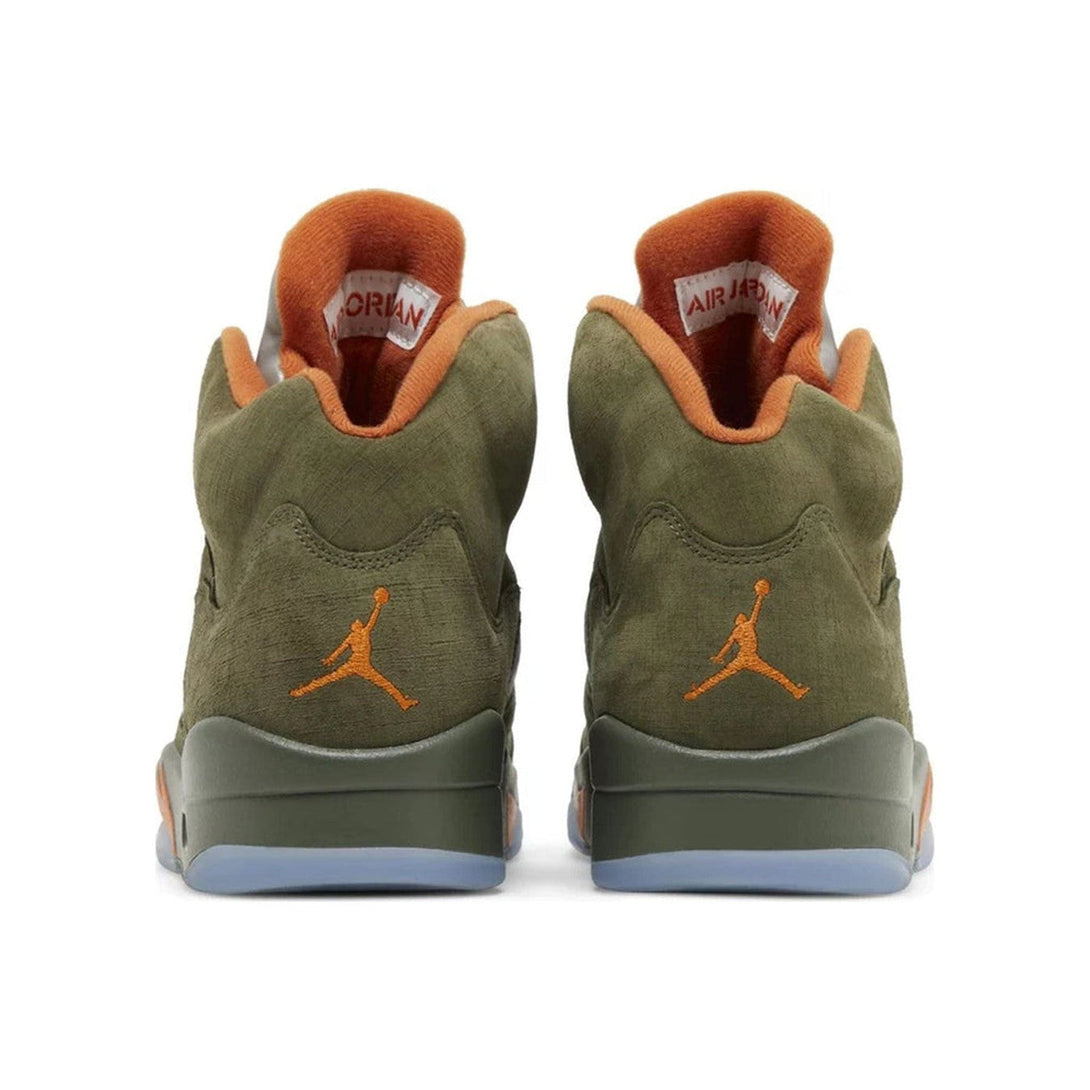 Air Jordan 5 Retro 'Olive'- Streetwear Fashion - ellesey.com