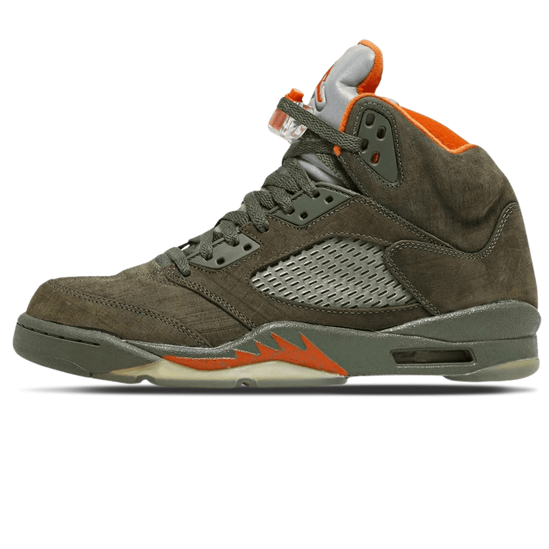 Air Jordan 5 Retro 'Olive'- Streetwear Fashion - ellesey.com