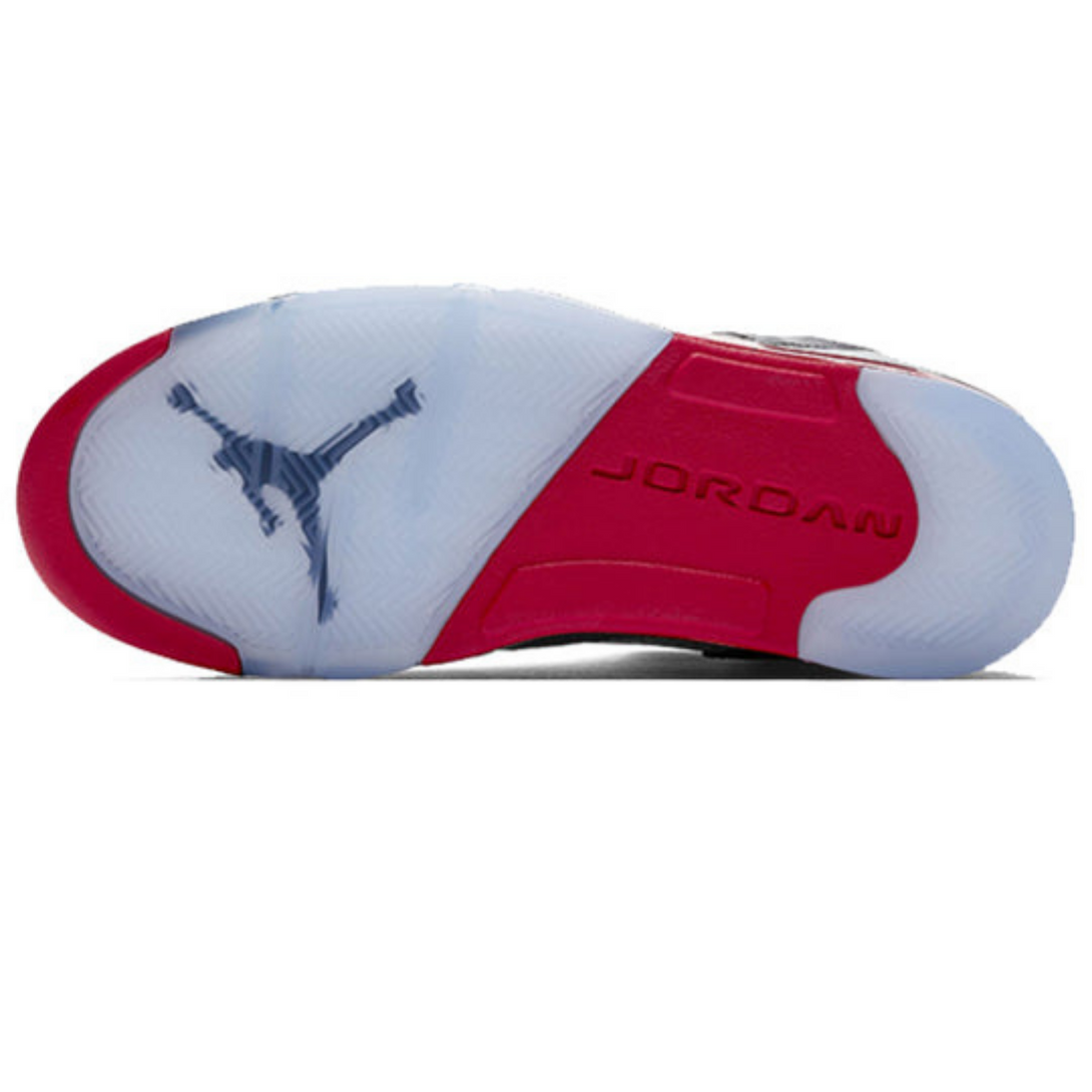 Air Jordan 5 Retro 'Satin Bred'- Streetwear Fashion - ellesey.com