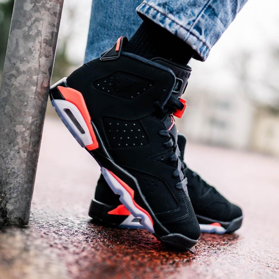 Air Jordan 6 GS Infrared Retro 2019- Streetwear Fashion - ellesey.com