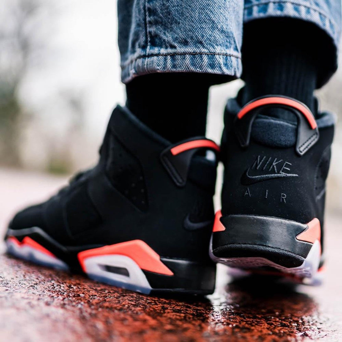 Air Jordan 6 GS Infrared Retro 2019- Streetwear Fashion - ellesey.com