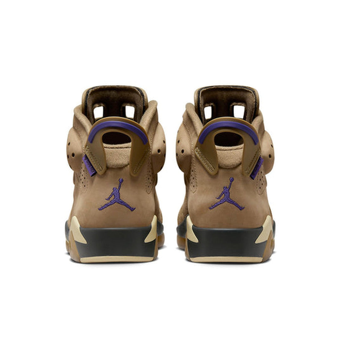 Air Jordan 6 Retro GORE-TEX 'Brown Kelp'- Streetwear Fashion - ellesey.com