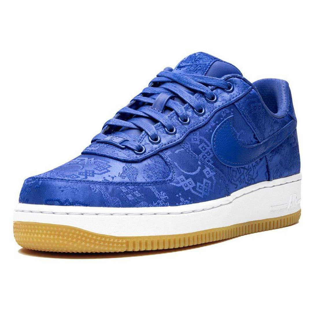 CLOT x Nike Air Force 1 PRM 'Royal Silk'- Streetwear Fashion - ellesey.com