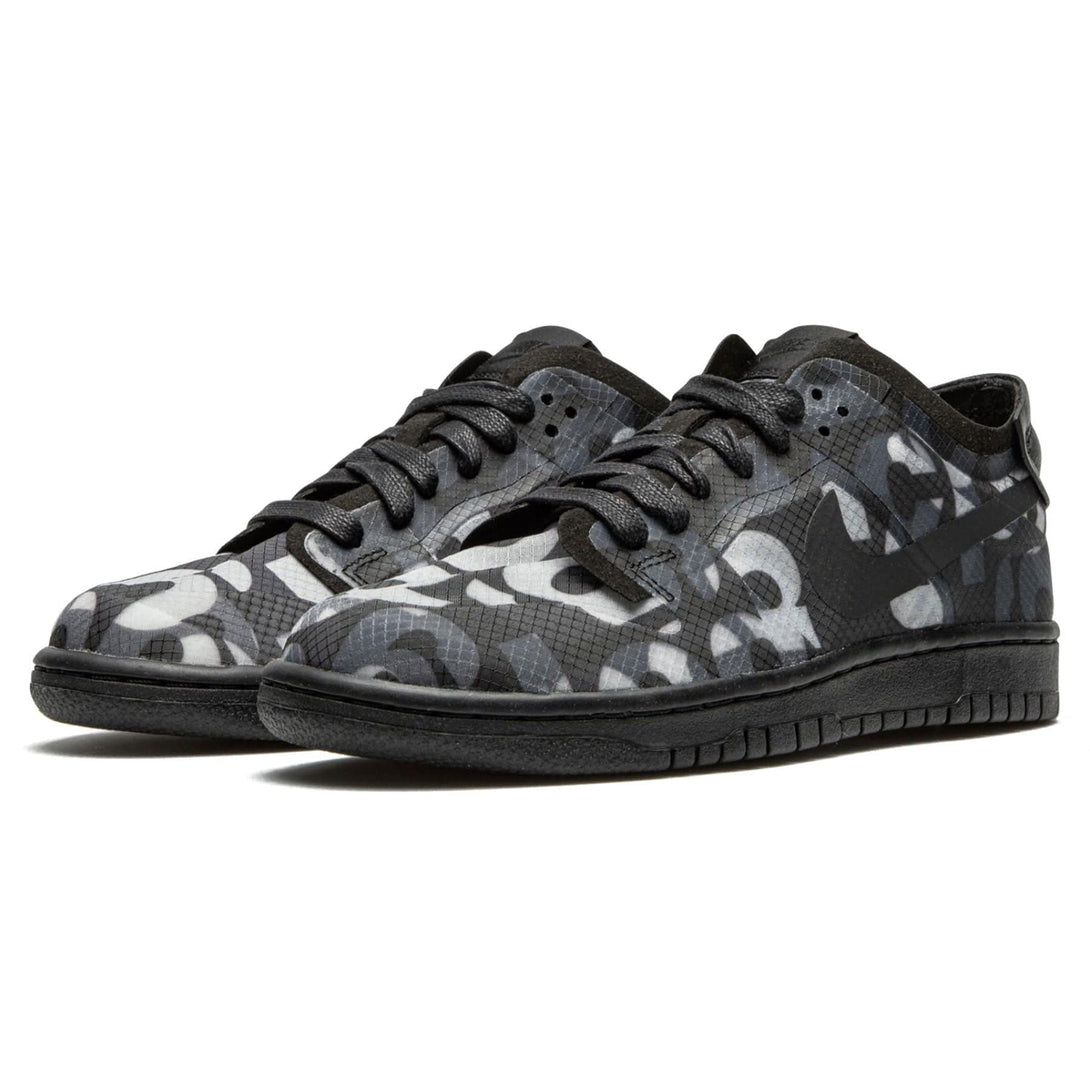 Comme des Garçons x Nike Dunk Low Wmns 'Monogram Print'- Streetwear Fashion - ellesey.com