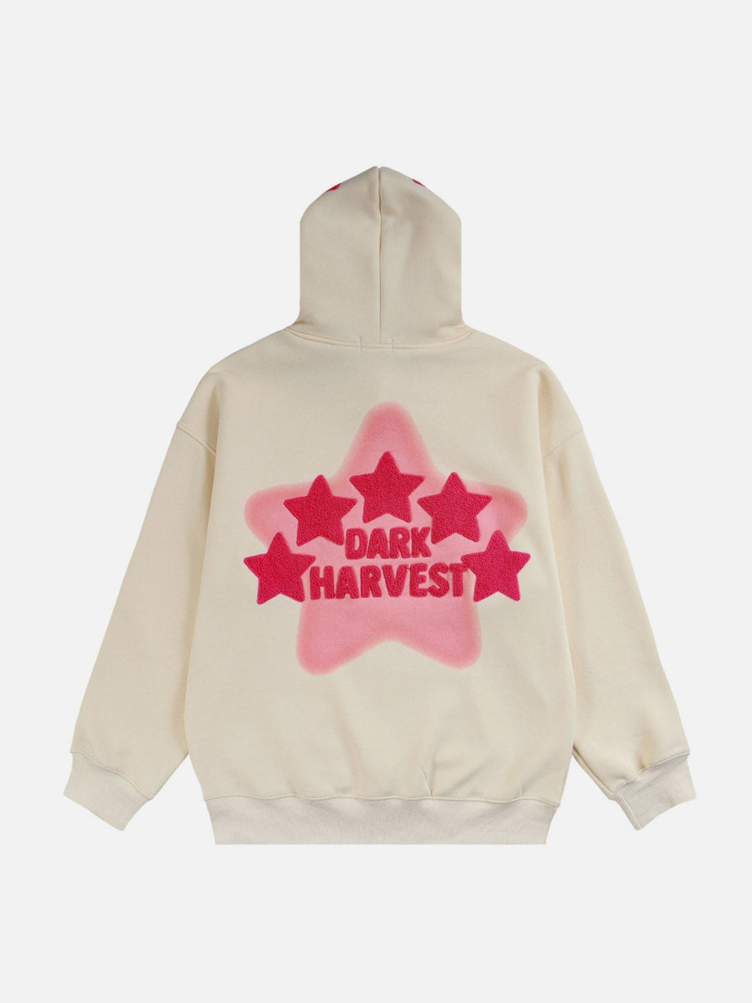 Ellesey - 3D Embroidery Star Hoodie- Streetwear Fashion - ellesey.com