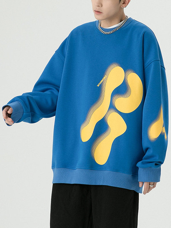 Ellesey - 3D Letter Print Sweatshirt- Streetwear Fashion - ellesey.com