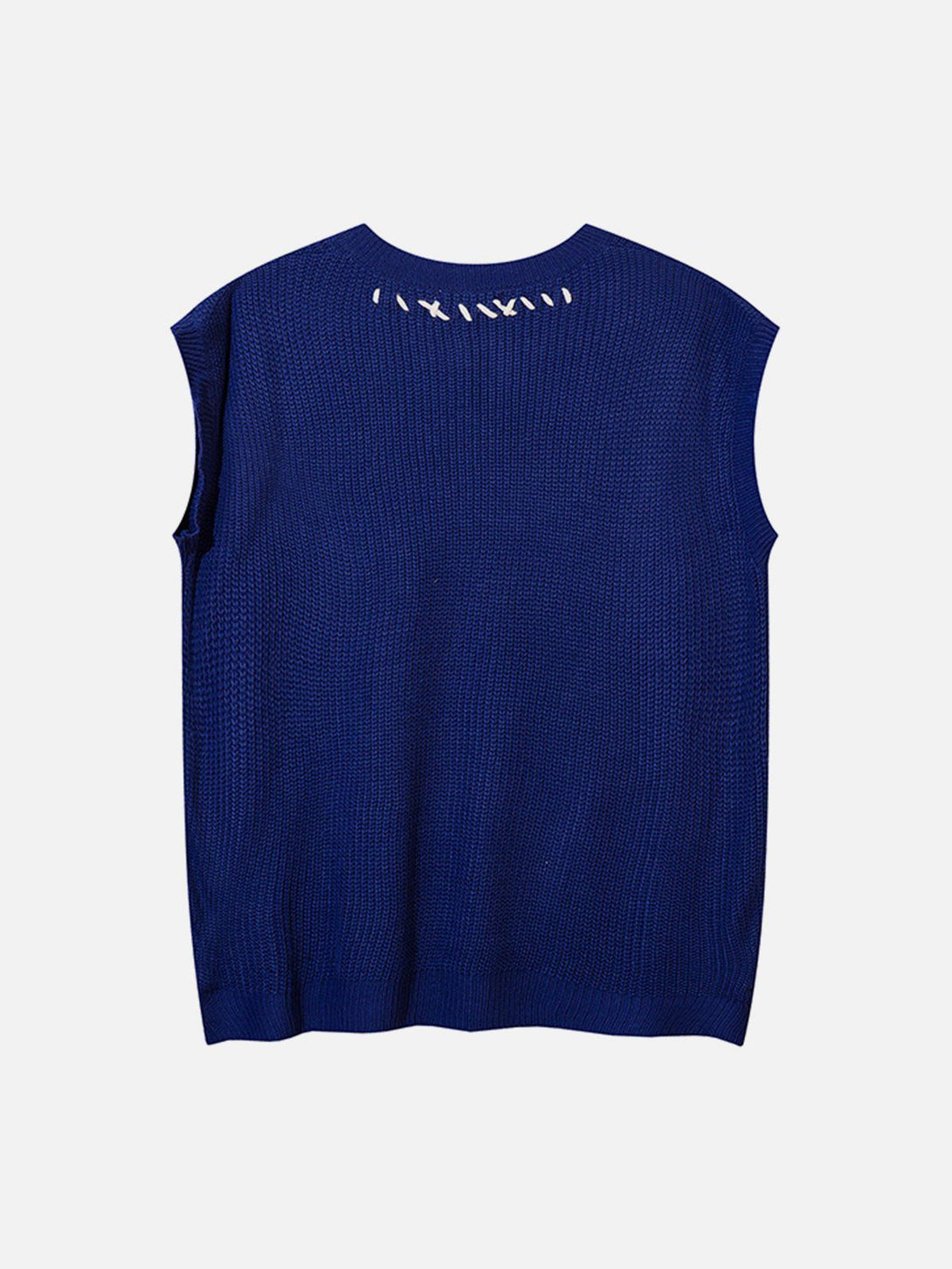 Ellesey - 3D Letters Sweater Vest-Streetwear Fashion - ellesey.com