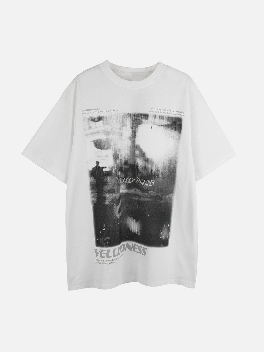 Ellesey - Abstract Illustration Print Tee- Streetwear Fashion - ellesey.com